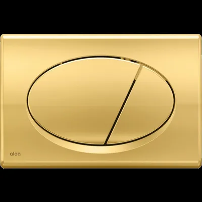 Produktbild von Alcadrain WC - Betätigungsplatte M75 Gold-Glanz