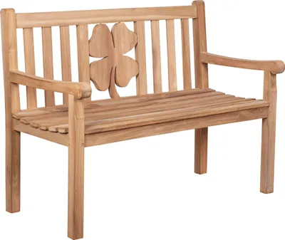 Produktbild von Gartenbank Kleeblatt Teak