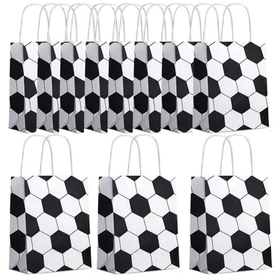 Productafbeelding van Voetbal Cadeautassen - 18 Stuks voor Feestjes en Verjaardagen
