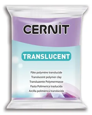 Produktbild von Cernit Translucent Modelliermasse 56 g - Violett