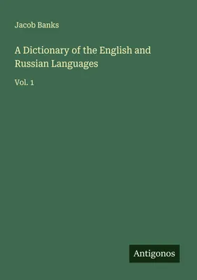 Produktbild von A Dictionary of the English and Russian Languages