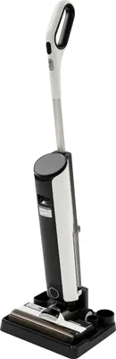Produktbild von Kabelloser Bodenreiniger - Saug- und Wischgerät - Nass & Trocken - 110 W - 1100 U/min - LCD-Display - 220 V - Schwarz