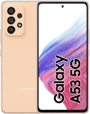 Obrázek produktu pro Samsung Galaxy A53 5G 128GB Úžasný broskvový smartphone