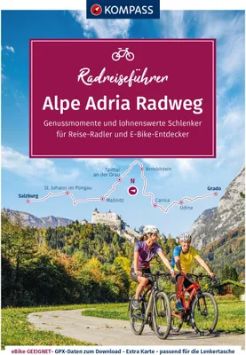 Produktbild von KOMPASS Radreiseführer Alpe Adria Radweg