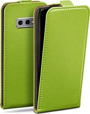 Produktbild von moex® Flip Case kompatibel mit Samsung Galaxy S20 / S20 5G - Hülle mit 360 Grad Schutz, Grün