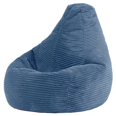 Produktbild von Icon Dalton Cord Sitzsack Kinder mit Füllung, Blau