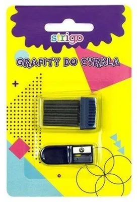 Obrázok produktu pre Grafity do cyrkla Strigo 2 sztuki w blistrze