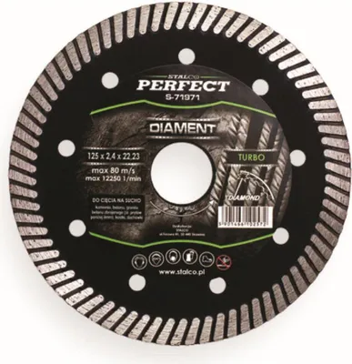 Immagine prodotto di disco diamantato 125 mm TURBO STALCO