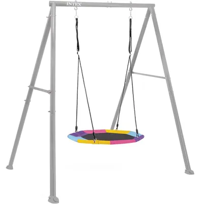 Zdjęcie produktu dla INTEX 44112 - Huśtawka (203x254x211cm) Huśtawka z ramą stalową