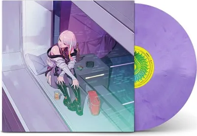 Immagine prodotto di Yamaoka, Akira & Marcin P - Cyberpunk: Edgerunners (Colonna sonora della serie originale) (colore viola marmorizzato e bianco) (LP)
