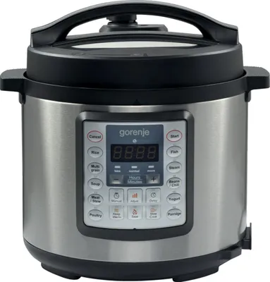 Obrázek produktu pro Gorenje MC6MBK Multicooker, 1000 W, 6 l, 15 programů, stříbrný
