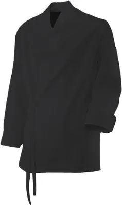 Produktbild von Kochjacke ASIA Style Fb. schwarz Gr. XS : XS : 65% Polyester 35%Baumwolle 220 g/m² : schwarz