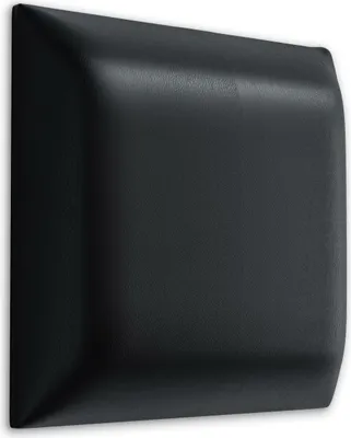 Immagine prodotto di Pannello imbottito da parete in ecopelle WALL PILLOWS testata da letto rivestimento da parete nero 40 cm x 40 cm