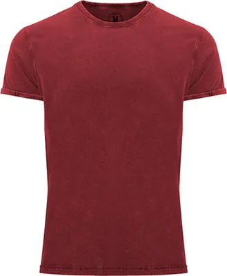 Produktbild von Roly CA6689 | Herren Shirt Husky T-Shirt, 100% gekämmte Baumwolle - Farbe: Garnet Red 57 - Größe: S