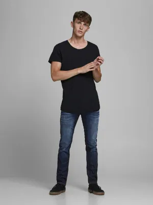 Produktbild von JACK & JONES Herren Slim Fit Jeans TIM JJ ORIGINAL Straight Legs |