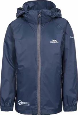 Image de Veste imperméable pour enfants Trespass Qikpac X 7/8
