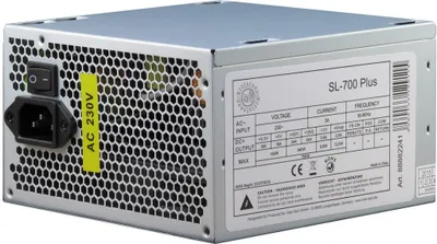 Image de Inter-Tech SL-700 Plus bloc d'alimentation 700 W 20+4 pin ATX ATX Silver