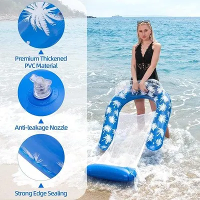 Produktbild von Famanu Wasserhängematte - Komfortabeles Design - 170 x 75 x 25 cm