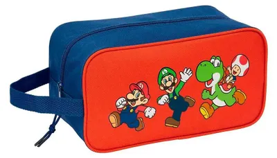 Produktbild von Safta Super Mario 29x15x14 Cm Schuhbeutel Orange  Orange One Size