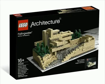 Produktbild von Lego Fallingwater Architecture, 25,6 cm, 16 Jahr(e), 815 Stück, Multi