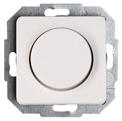 Productafbeelding van Drukwisselschakelaar en LED-dimmer voor gloeilampen en halogeenlampen - 230V
