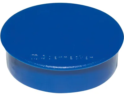 Produktbild von Soennecken Magnet 4803 rund 32mm blau 10 St./Pack.