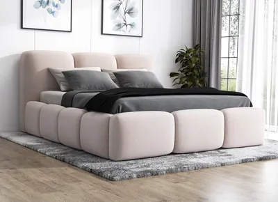 Produktbild von Polsterbett STAR 180  x 200  plus Matratze und Bettkasten. Möbel vom Hersteller- Handarbeit! Bett Komplett-Set mit Matratze,Bettkasten, Lattenrost & Kopfteil. Modern und robust. Elegantes Bett mit massives Kopfteil und kristallähnlichen Knöpfen.