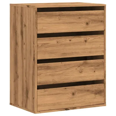 Image de vidaXL Commode Artisan-Chêne 60x41x76 cm Bois composite
