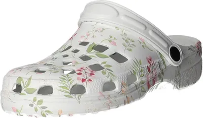 Produktbild von Badeschuhe im Clog-Stil aus EVA, in Weiß, sehr leicht und wasserabweisend