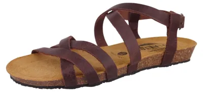 Produktbild von Plakton Damen Komfort Sandalen Fran Vali 405184 405184 Dakota Braun