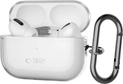 Immagine prodotto di Custodia protettiva Tech-Protect Flexair per Apple AirPods Pro 1 / 2, trasparente