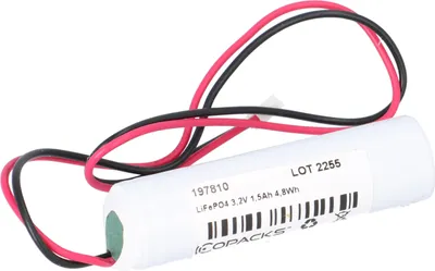 Produktbild von LiFePO4 Akku für Notbeleuchtung Elubat 275811 – 3,2V