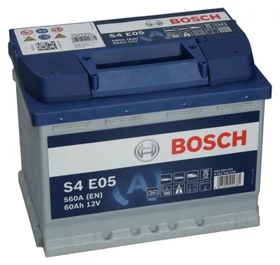 Produktbild von Bosch | Starterbatterie S4 (0 092 S4E 050) u.a. für , VW, Opel, Ford, Peugeot, Skoda, Fiat, Seat, Toyota, Mazda, Citroën, Nissan, Hyundai, KIA, Suzuki, Alfa Romeo, Smart, Chevrolet, Dacia, Lancia, Piaggio, KTM