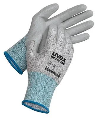 Productafbeelding van uvex unidur 6649 snijbeschermende handschoen, blauw/grijs, 10 paar
