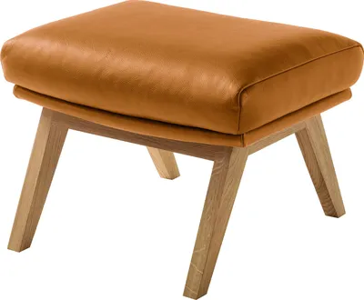 Produktbild von home24 Hocker mit Holzfüßen