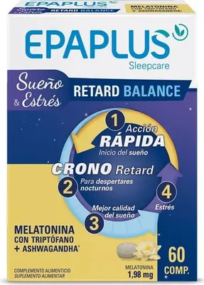 Image de Epaplus Sleepcare Retard Balance Schlaf Und Stress 60 Tabletten