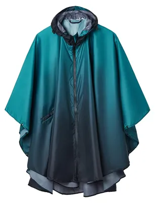 Produktbild von Regenponcho Regenjacke - Wasserdicht - Mit Kapuze - Erwachsene - Einheitsgröße