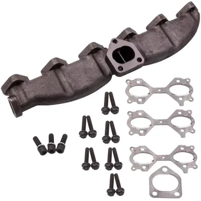 Image de Collecteur d'échappement - BMW Série 5 E39 525d 530d Berline Touring - Moteur diesel M57, années 1997-2003 - Fonte