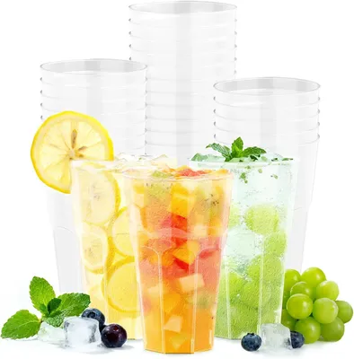 Obrázok produktu pre Party poháre set 50 ks, 0,4 l, polypropylén, pre oslavu