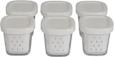 Image de Pots Yaourt Seb Multi Délices Recharge Lot De 6 Pour Yaourtière Seb - Seb International Service
