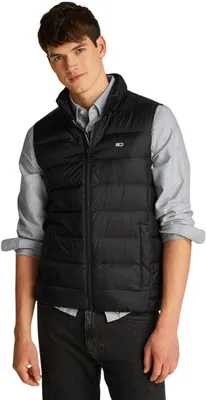 Immagine prodotto di Gilet Tommy Jeans da uomo, imbottito in piuma leggera, colore nero, taglia XXL