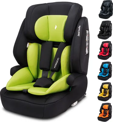 Produktbild von Osann Jazzi Isofix, der sichere Kindersitz ab 1 Jahr 76–150 cm, mitwachsender Kinderautositz (9-36 kg)  - Lime