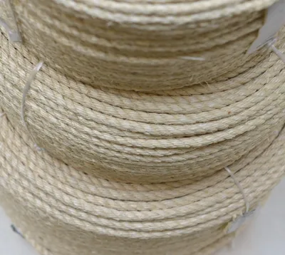 Obrázek produktu pro Provaz - sisalové lano 8 mm, přírodní , metráž / 1 m