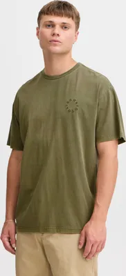 Produktbild von Solid SDMARKELL Herren T-Shirt Kurzarm Shirt Basic 100% Baumwolle Stickerei oversize