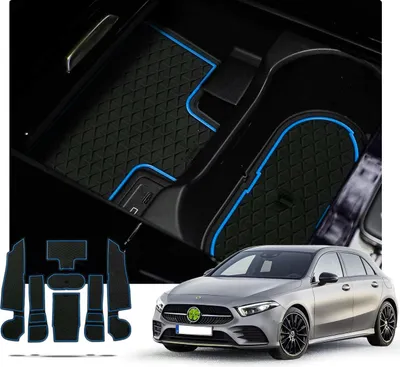 Obrázok produktu pre Mercedes A W177 Rohože na poháre Gumové rohože Protišmykové rohože