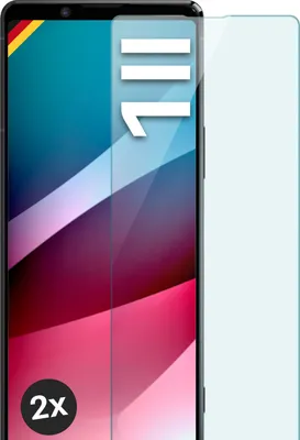 Produktbild von Glas Schutzfolie für Sony Xperia 1 II, Stückzahl:2er Set