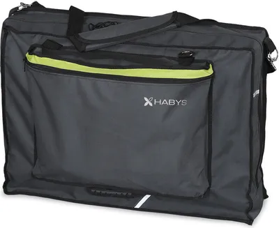 Produktbild von Habys Tragetasche für die Chiro Ultralux 19 Liege | Transporttasche Transportkoffer mit Schultergurt | Rucksackoption | 50/170 cm