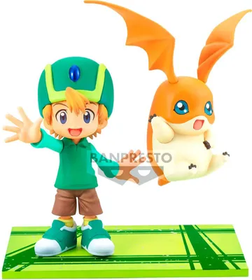 Immagine prodotto di Banpresto - Figurka Takeru i Patamon z Digimon Adventure - 15 cm