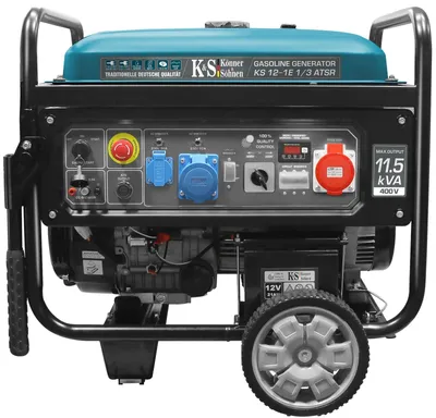 Produktbild von KS12-1E 1/3 ATSR Stromerzeuger Generator Benzin Notstromaggregat 11.5kVa E-Start