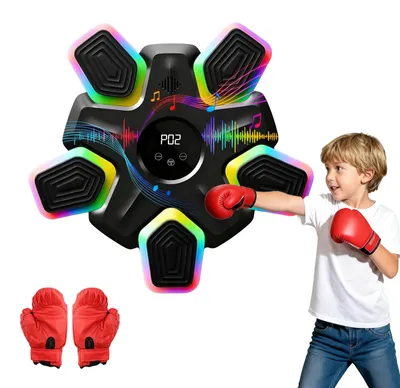 Produktbild von Boxmaschine - Trainingsgerät - Professionell mit Bluetooth - Grau - Indoor Gym